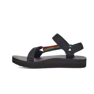 Sandales TEVA Mid Universal Pride - Sangle En Polyester Recyclé - Semelle Plateforme 3.2 Cm - Végan Et écoresponsable